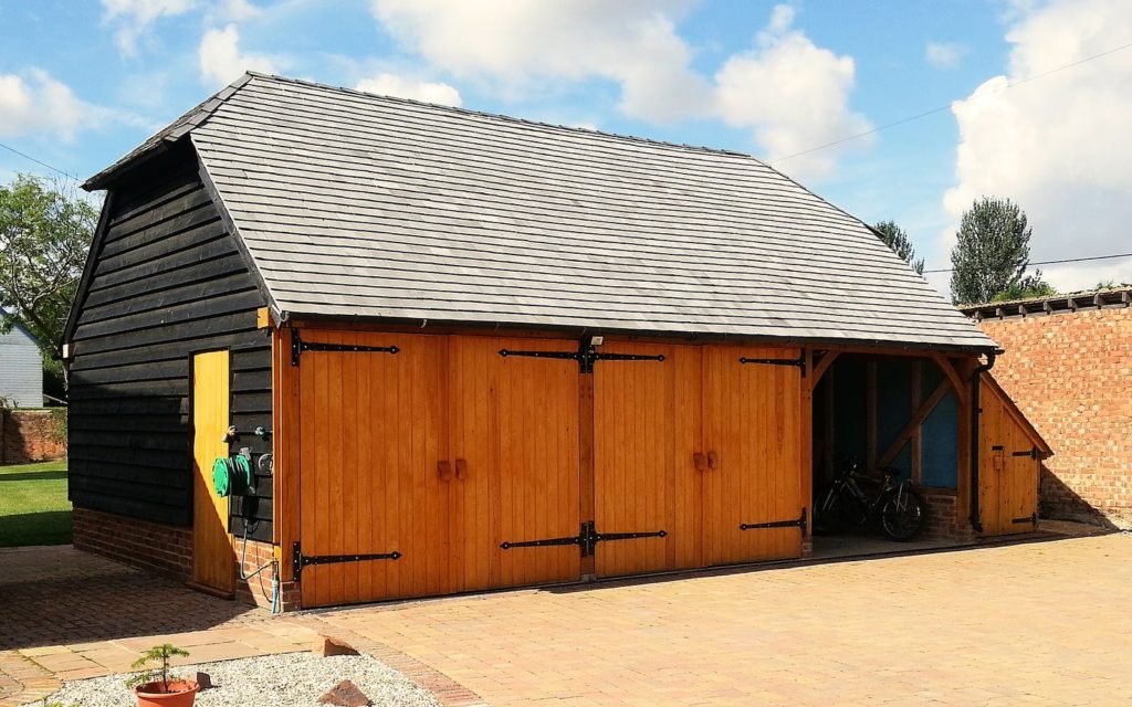 oak framed garages kent