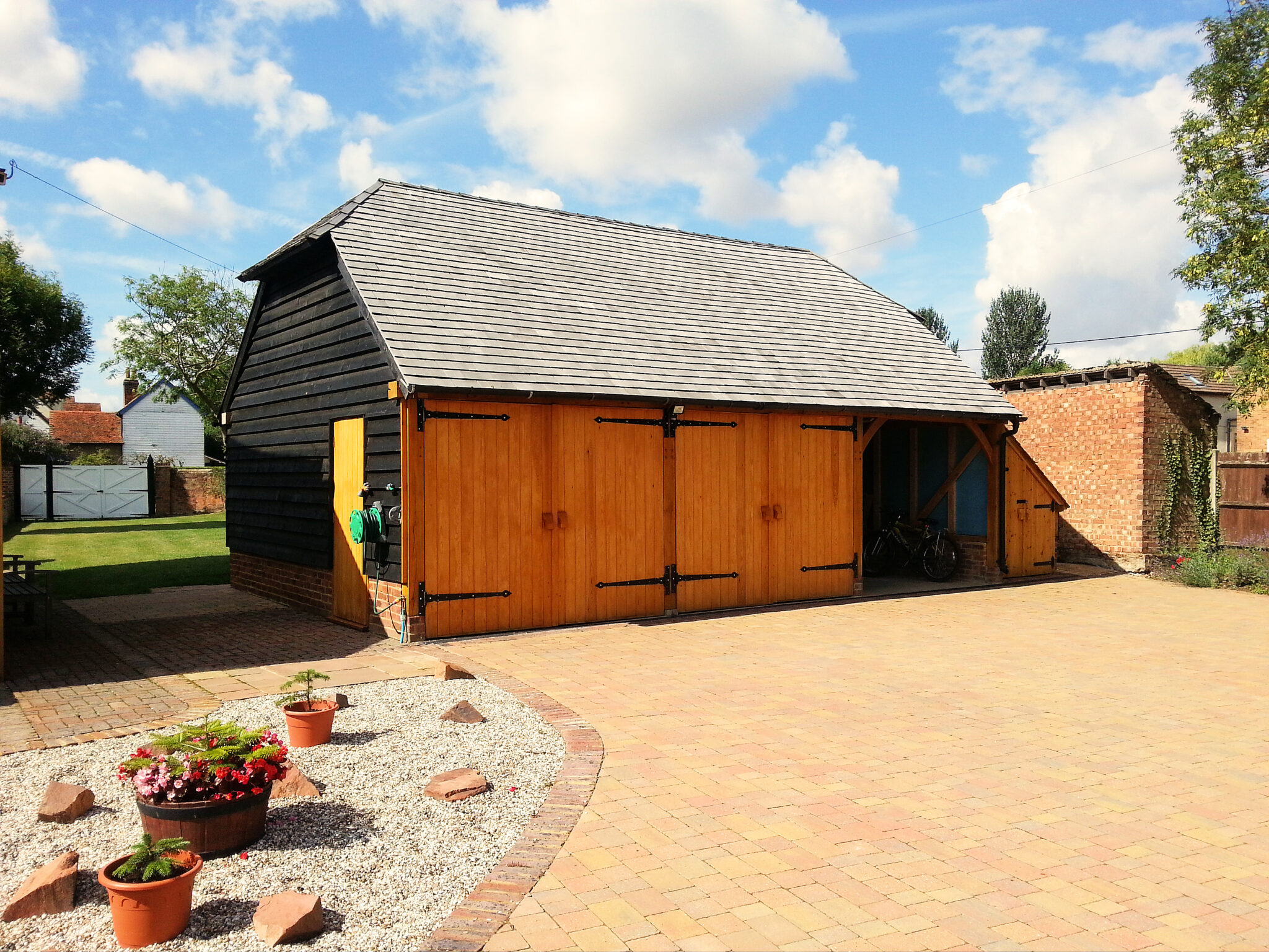 Oak Framed Garage Kits Designed and Built in the UK