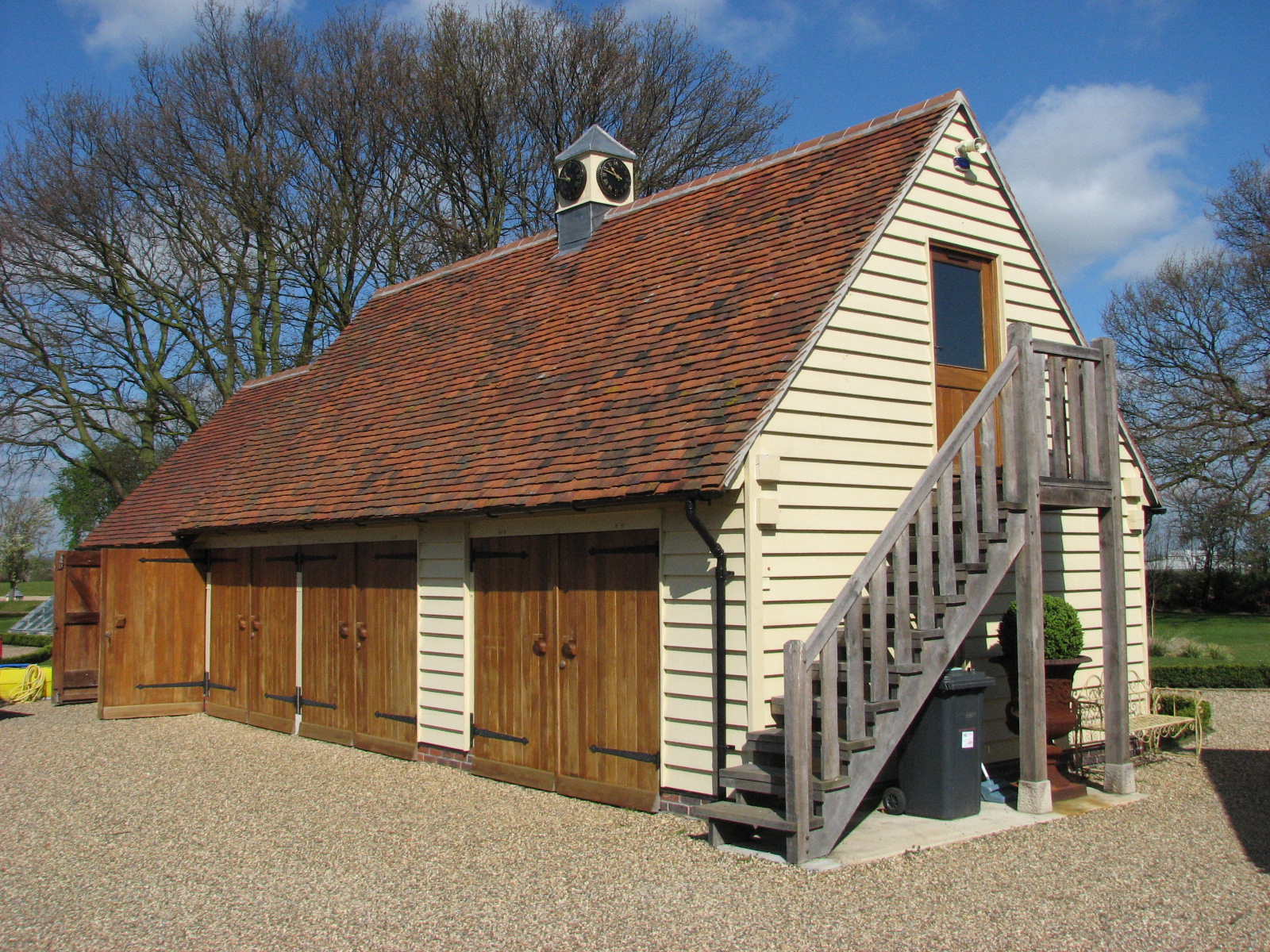 Guiding Clients Through Futureproofing 3 4 Bay Oak Frame Garage with First Floor Oak Frames Direct (11)
