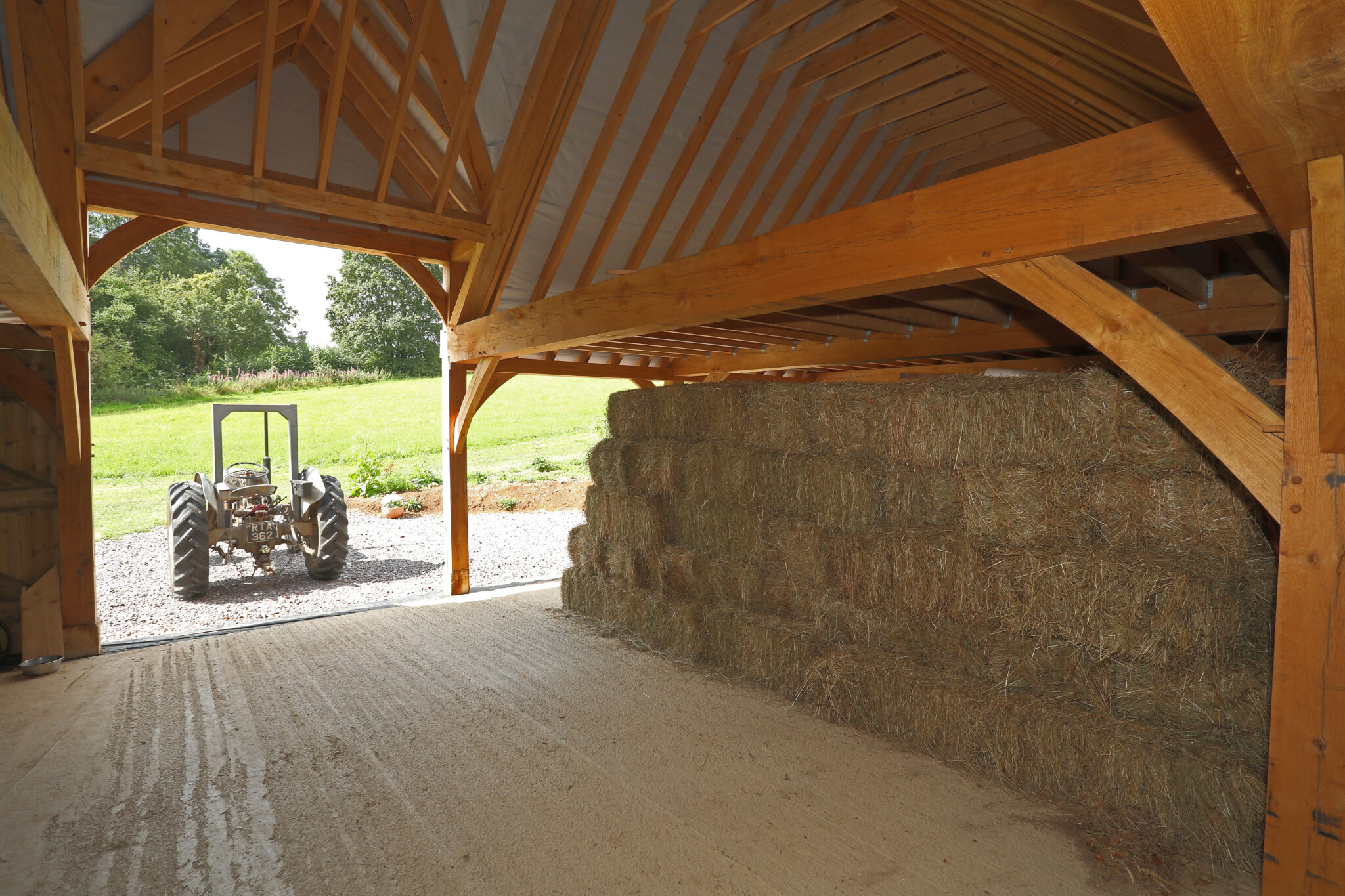Five Bay Garage Gallery - Oak Frames Direct