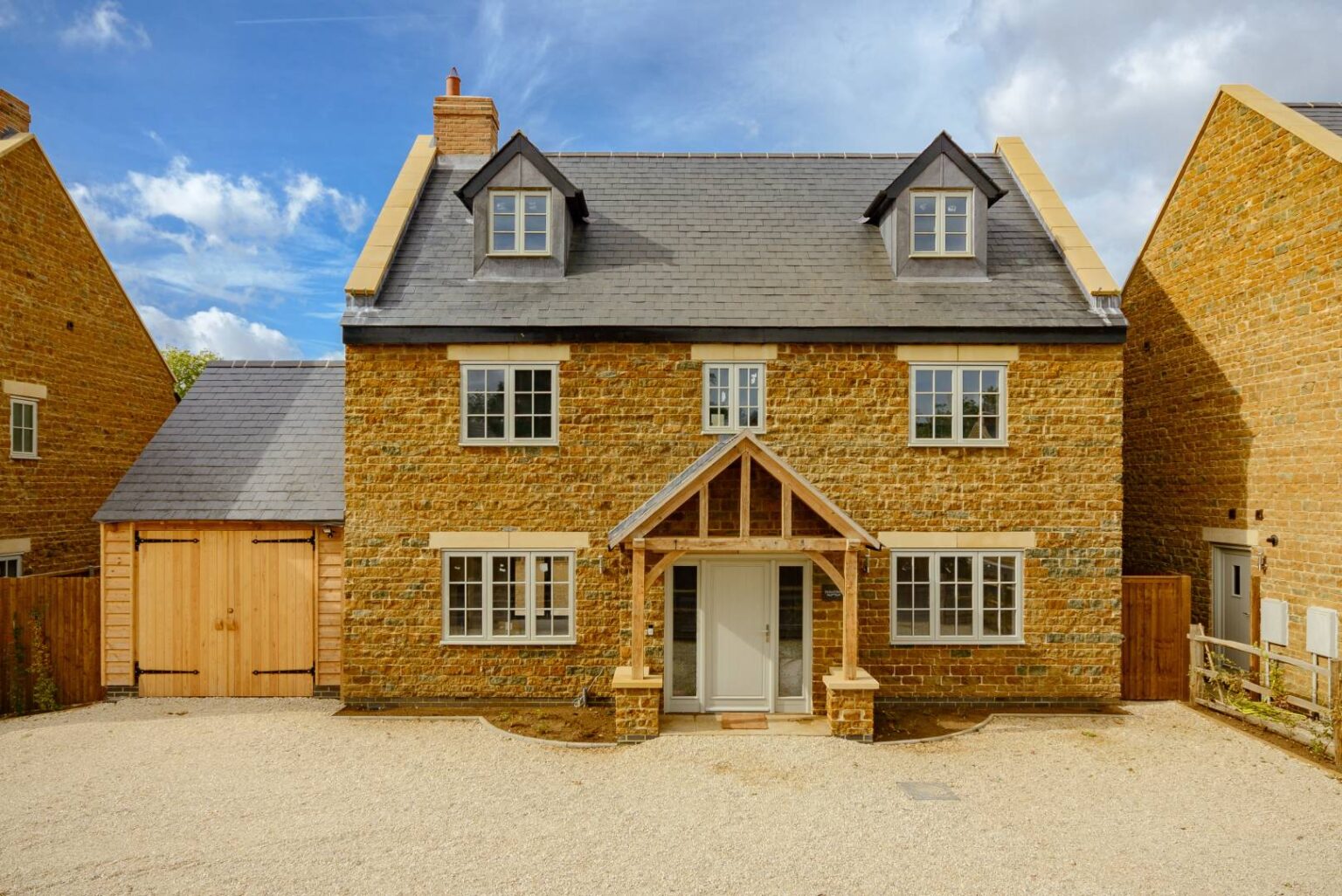 Floor and Wall Mounted Porch Gallery - Oak Frames Direct