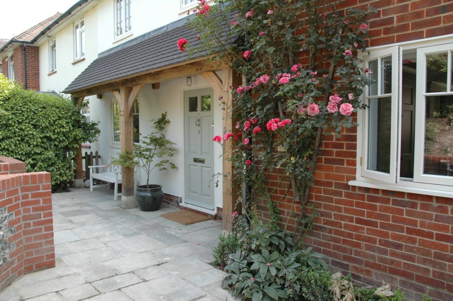 Our Porch & Lean-To Gallery | Oak Frames Direct