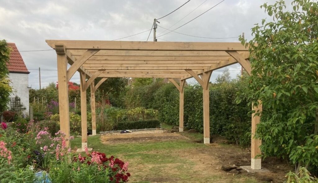 Oak Frame Pergola