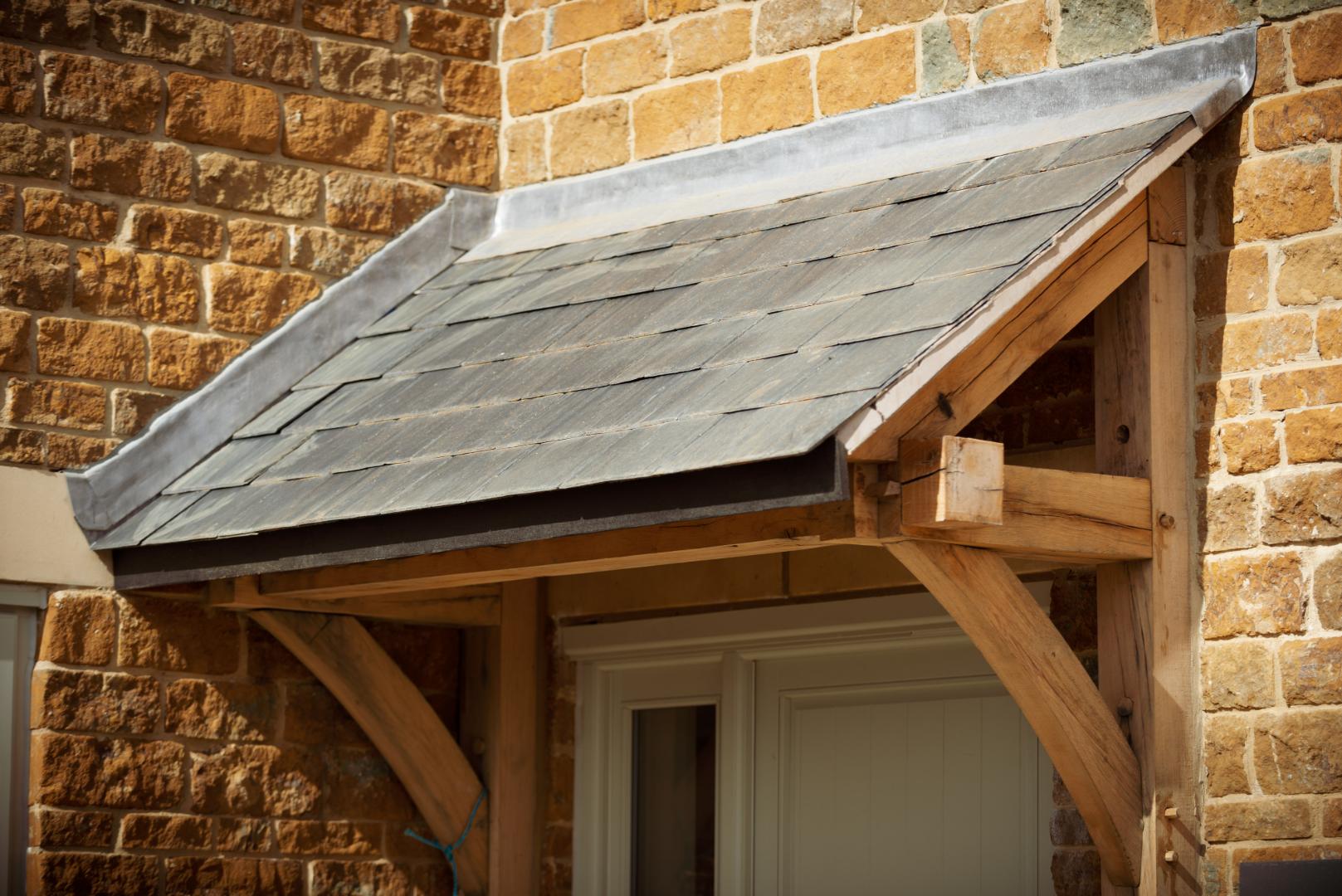 Wall Mounted Porch Gallery - Oak Frames Direct